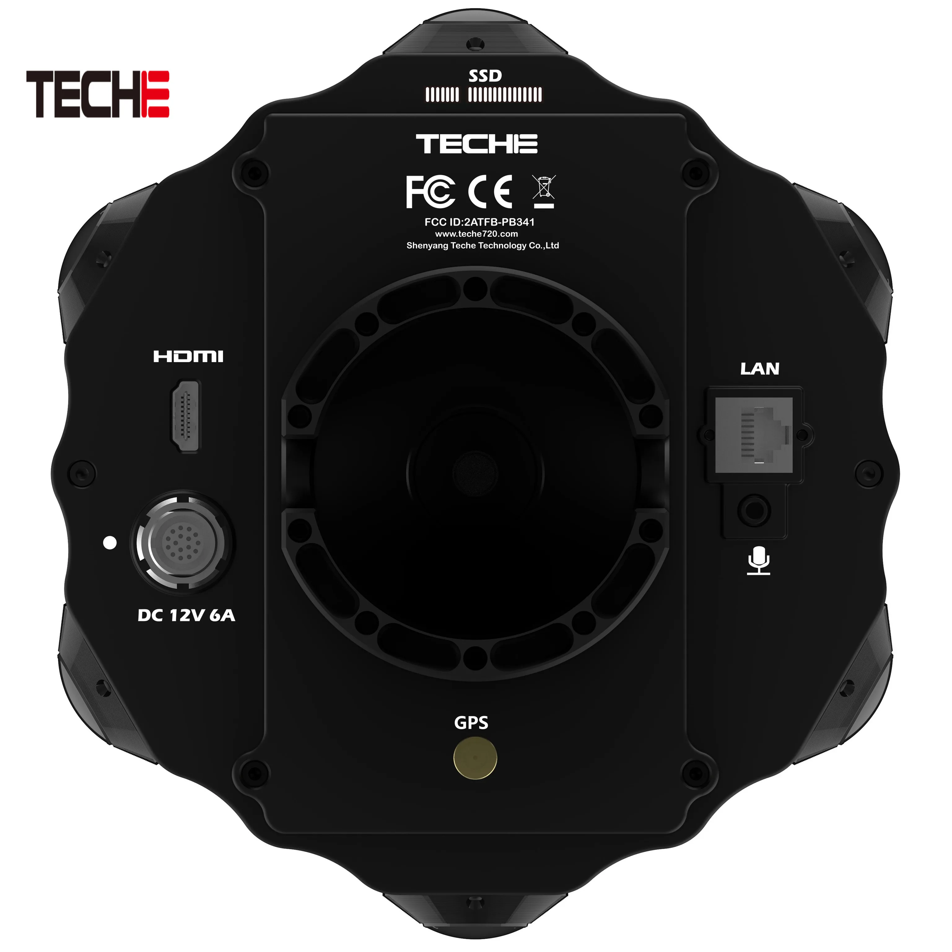 Профессиональная VR камера TECHE PHIIMAX3D 360