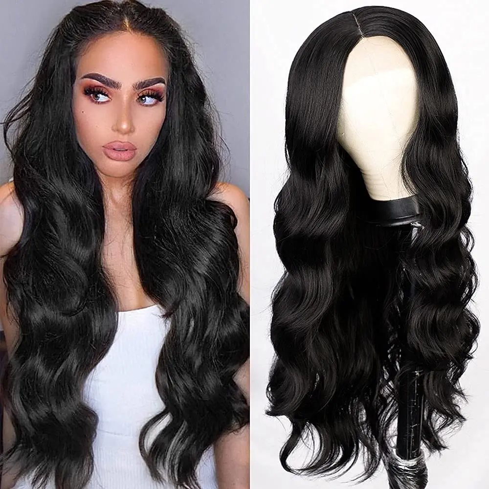 

LNE Body Wave Wig HD Transparent Lace T Part Curly Lace Front Human Hair Wigs 250 Density Natural Hair For Black Woman L48221