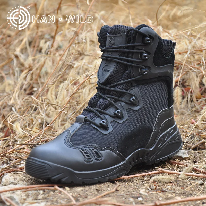 Армейские армейские ботинки мужские зимние кожаные повседневные