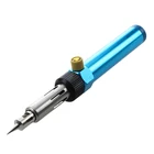 Газовый паяльник с регулируемой температурой, беспроводная сварочная ручка, горелка, Бутановая дувная горелка, паяльник, пистолет горячего воздуха