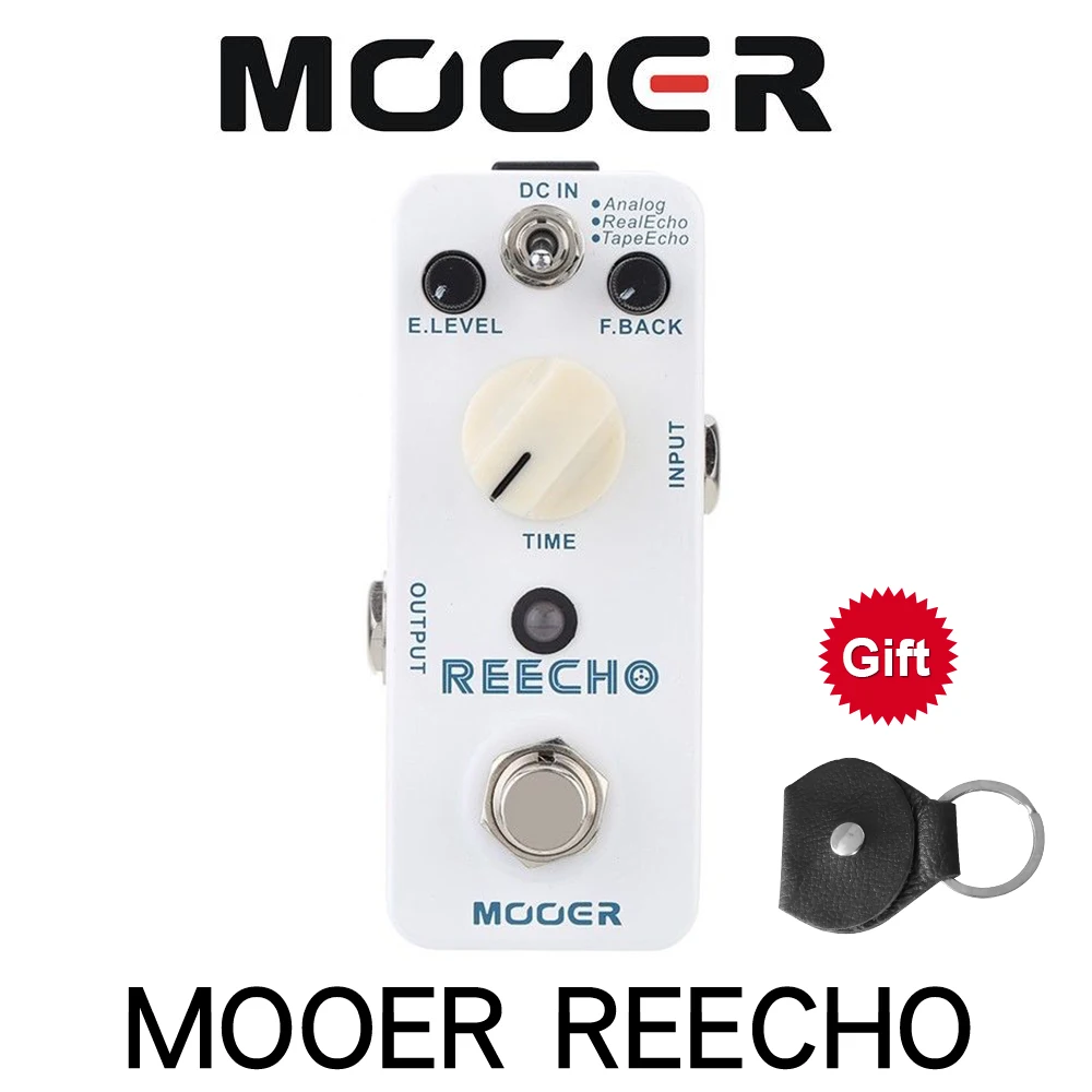 Mooer MDL2 Reecho микро гитарная педаль для эффектов мини цифровая задержки