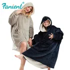 Флисовая толстовка с капюшоном, свитшот для женщин, Толстовка Оверсайз, шерстяные пальто, удобный пуловер, Женская рождественская Толстовка для женщин