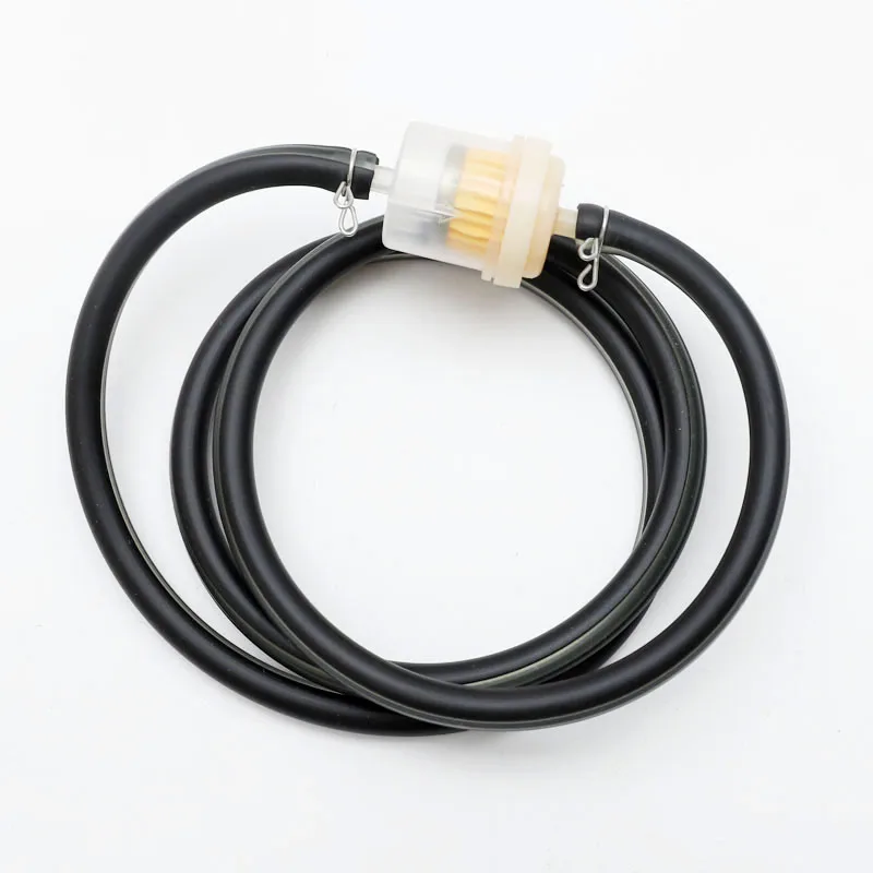 Топливный фильтр для мотоцикла 6 мм шланг бензиновых труб + 4 зажима мотоциклетный