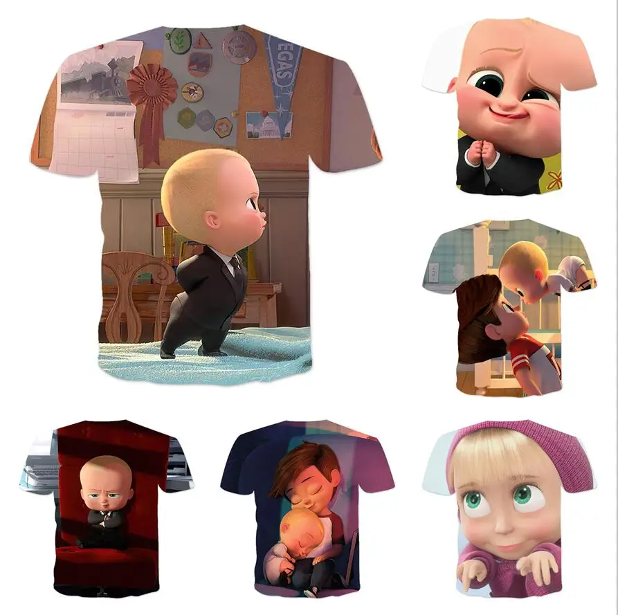 

Summer New T-shirt Women's T-shirt Men's Shirt Street Style Hip Hop Camissa Cartoon Round Neck Children's Short Sleeve 100-6xl