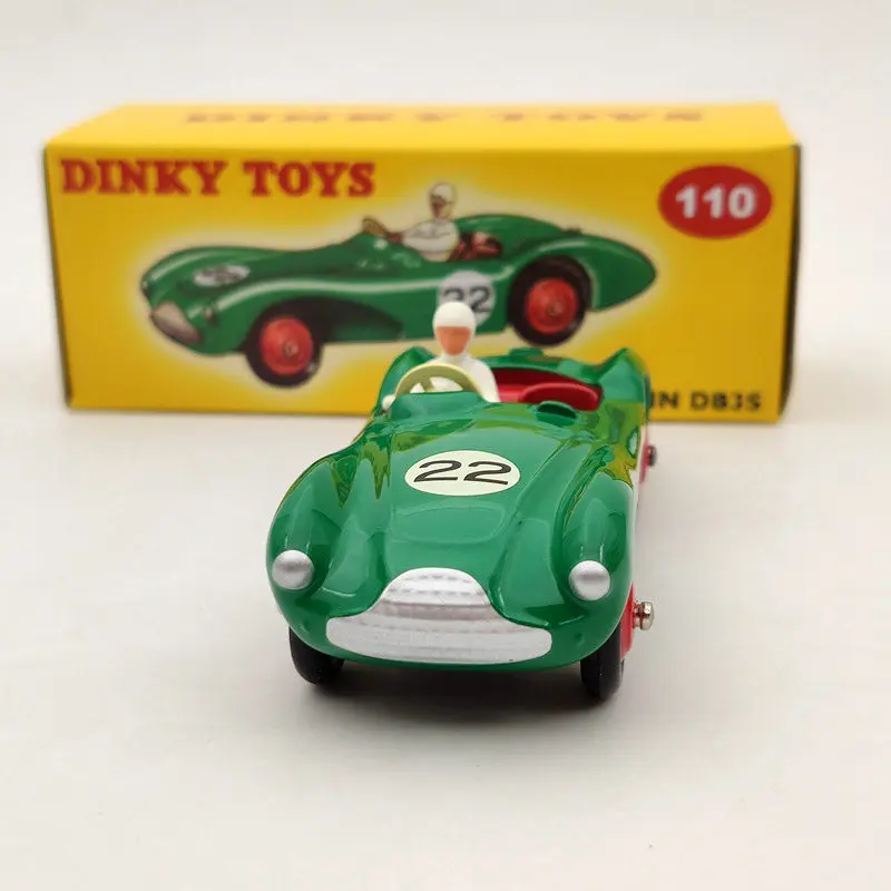 DeAgostini 1/43 Dinky Toys 110 для моделей Aston Martin DB3 Sports #22 Green Diecast| |