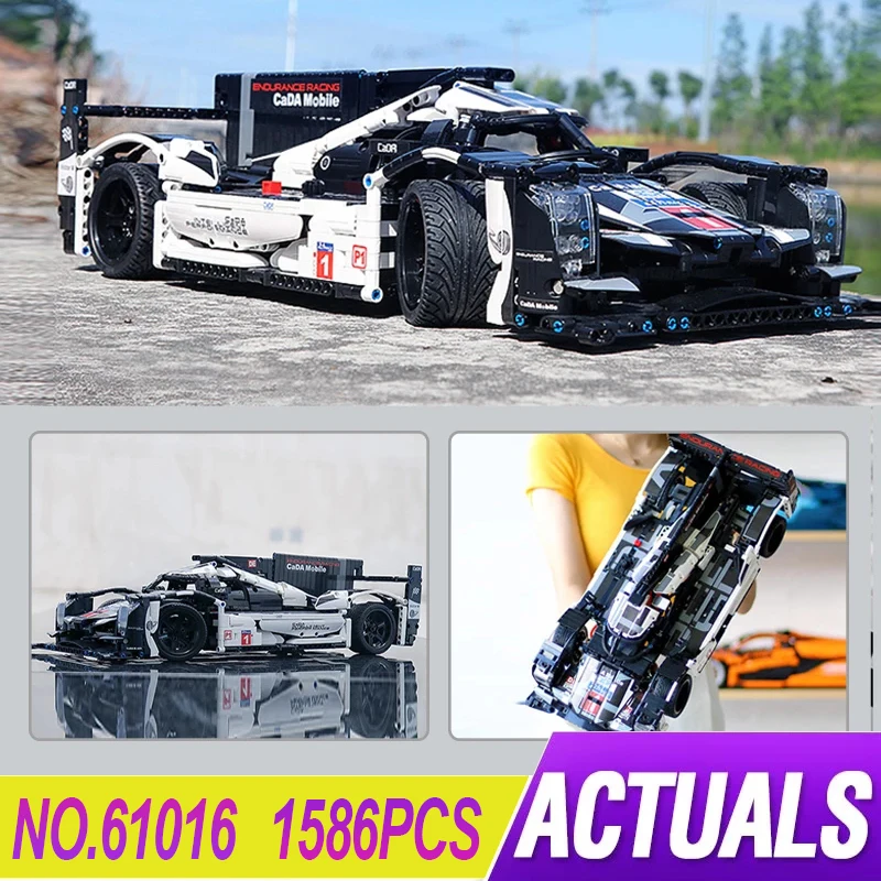 Конструктор детский гоночный супер автомобиль C61016 из строительных