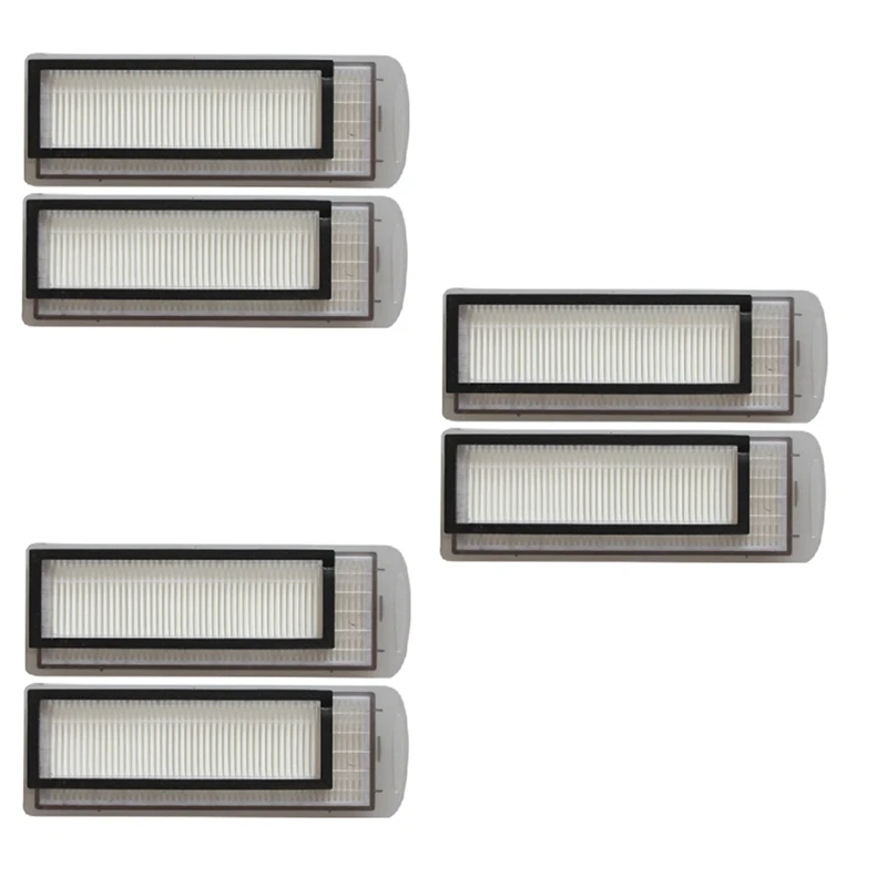 

Replacement Hepa Filters for Narwal J1 YJCC001-1 Robot Vacuum Cleaner Accessories Cleaning Parts Sweeper, 6PCS