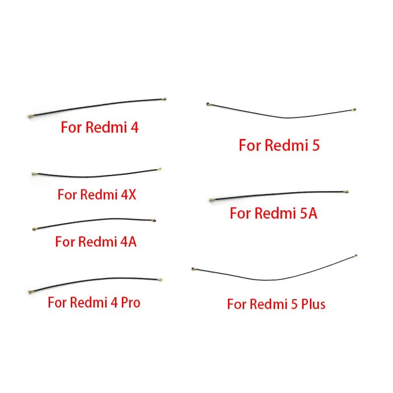 5 шт./лот Новая антенна сигнал Wi-Fi гибкий кабель лента для Xiaomi Redmi 3 3S 4 4A 4X 5A Plus 6 6A 7 S2 |