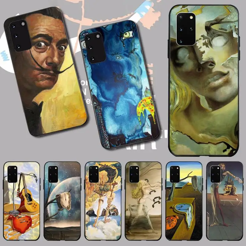 

PENGHUWAN Salvador Dali Art Painting Novelty Fundas Photo Phone Case for Samsung S20 plus Ultra S6 S7 edge S8 S9 plus S10 5G