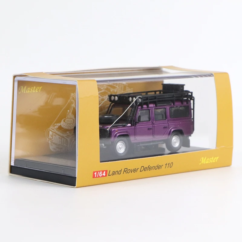 Модель автомобиля 1:64 MASTER LAND ROVER DEFENDER 110, Литые и игрушечные автомобили, коллекционные подарки от AliExpress RU&CIS NEW