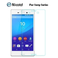 9h 0 26mm 2 5d coated tempered glass for sony xperia z z1 z2 z3 z4 z5 premium compact m5 m4 aqua explosionproof screen protector