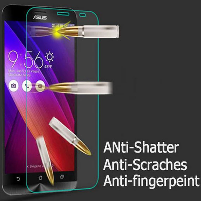 

9H 0.26mm Clear Tempered Glass For Asus Zenfone 2 Laser Ze500KL Ze550KL 5 GO ZC451TG 3 Max Zc520TL ZB452KG ZC553KL ZB500KL Film