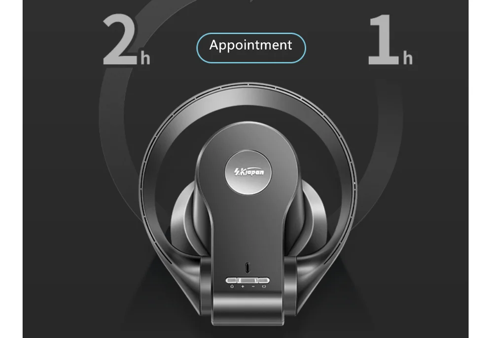 Вентилятор без лопастей 2019 бесшумный с функцией дистанционного тайминга 12