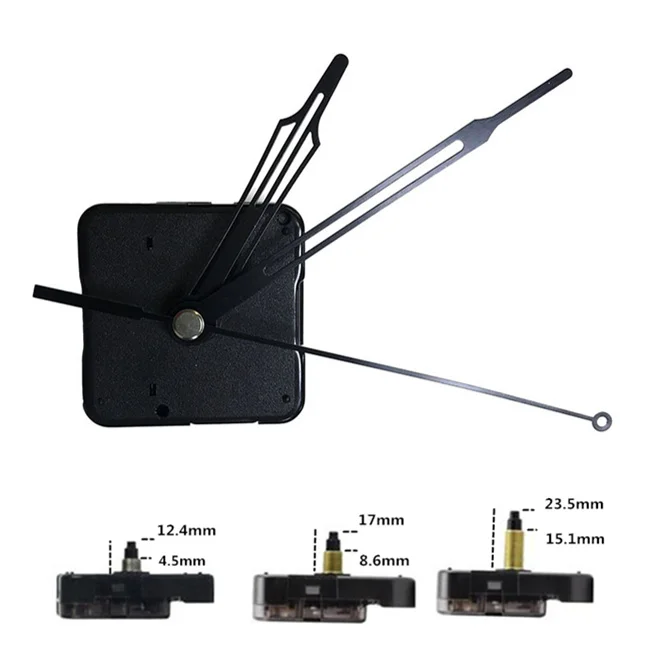 Тихий большой механизм настенных часов часы DIY для кварцевых Запчасти Замена