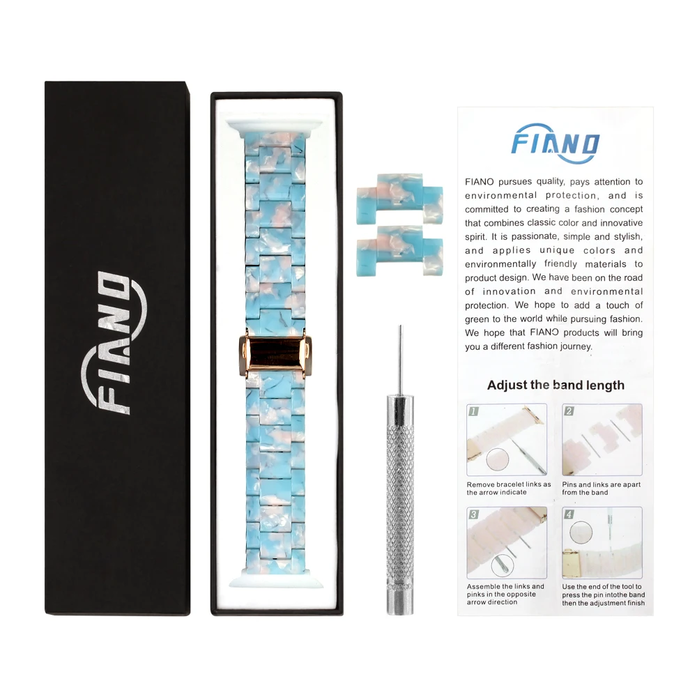 

Fashion Resin Fibit Watch Band Bracelet Compatible with Stainless Steel Buckl for Fitbit Versa/Versa 2/Versa Lite Edition Watch