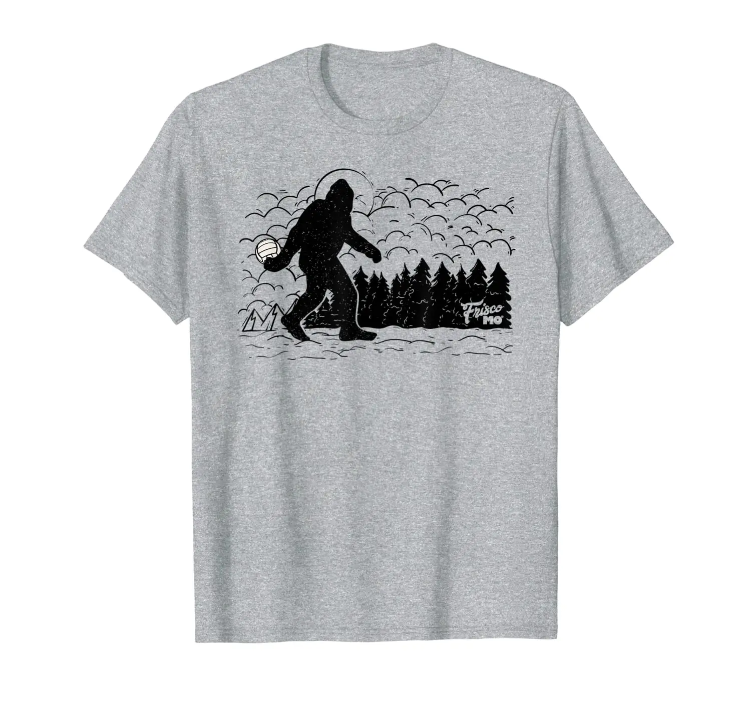 

Bigfoot Took My Ball Volleyball T-Shirt
