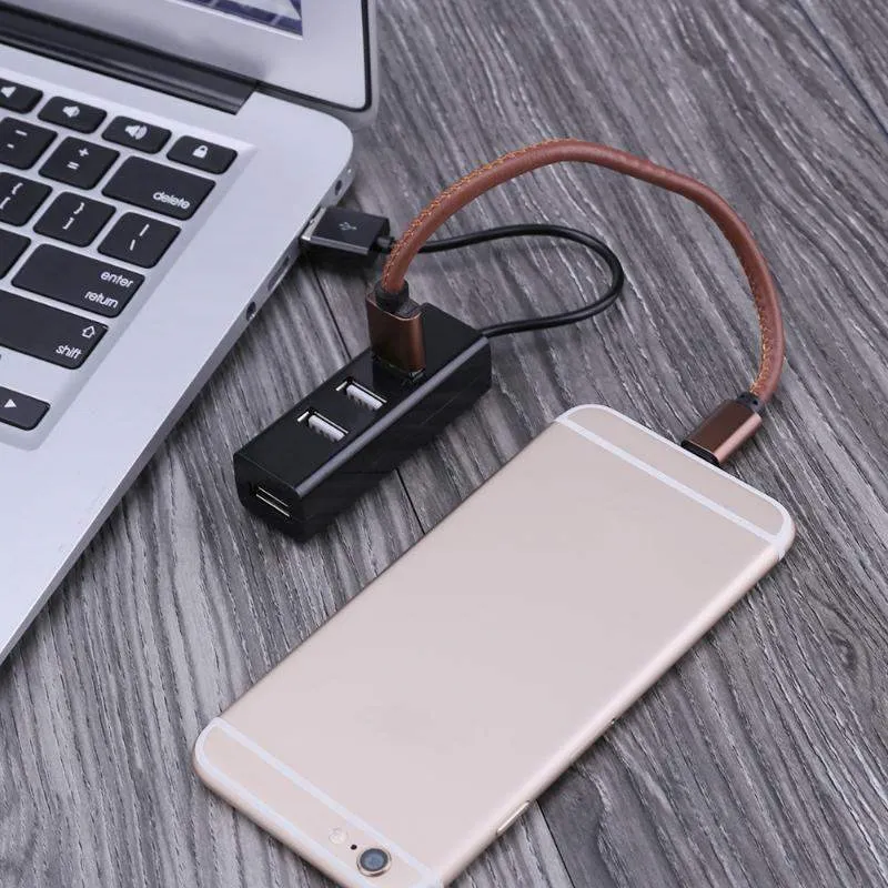 Высокоскоростной USB разветвитель BASIX usb хаб 2 0 4 Port USB2.0 для ПК ноутбука Hab