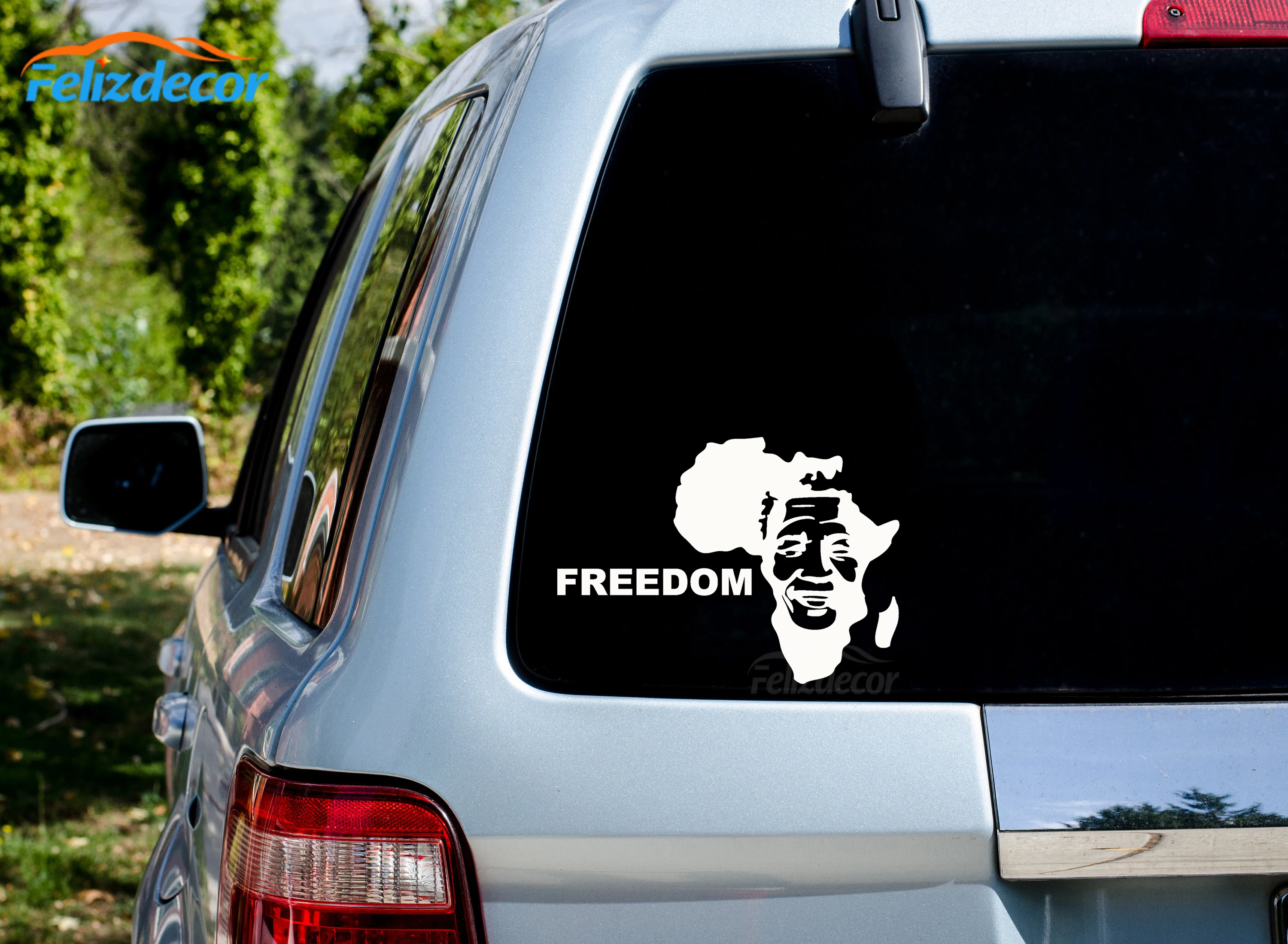 Mandela африканские наклейки на тело автомобиля Наклейка окно или дверь смешной