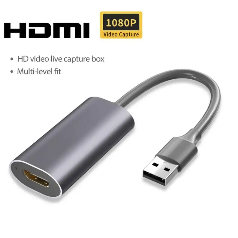 

Карта видеозахвата USB 3,0, 1080P, 4K HDMI, для Macbook, ПК