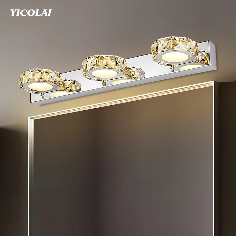 Современная светодиодная передняя лампа для зеркала комнатное освещение ванной