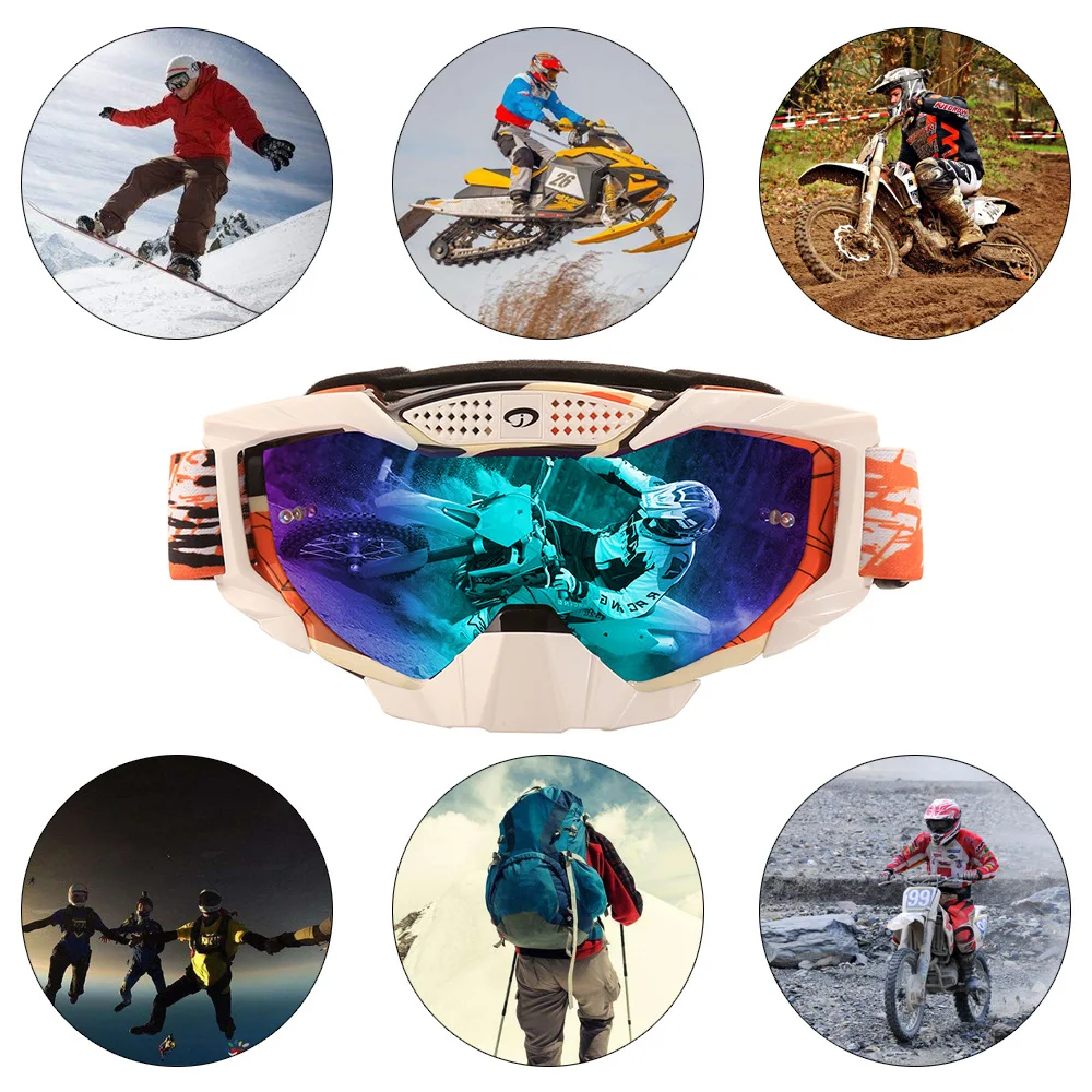 Новые очки для мотокросса велоспорта внедорожный шлем лыжные спортивные
