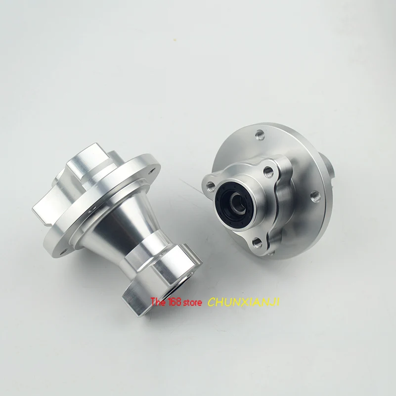 Молния поставки ЧПУ серебристый передний и задний дисковый тормоз ступица