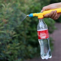 beverage bottle adjustable nozzle universal watering can spray bottle pressure atomizing sprinkler sprayer accessories
