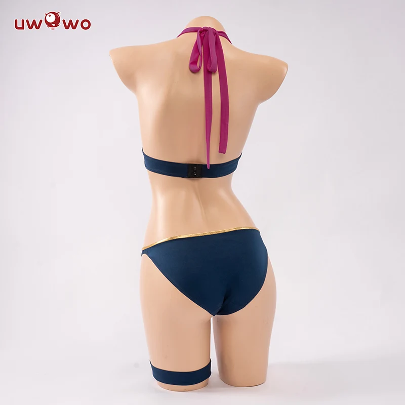 UWOWO Game Princess Connect! Re:Dive Kyaru/Kiruya Momochi Kyaru Swimsuit Cosplay Costume New Swimwear Bikini Costumes | Тематическая