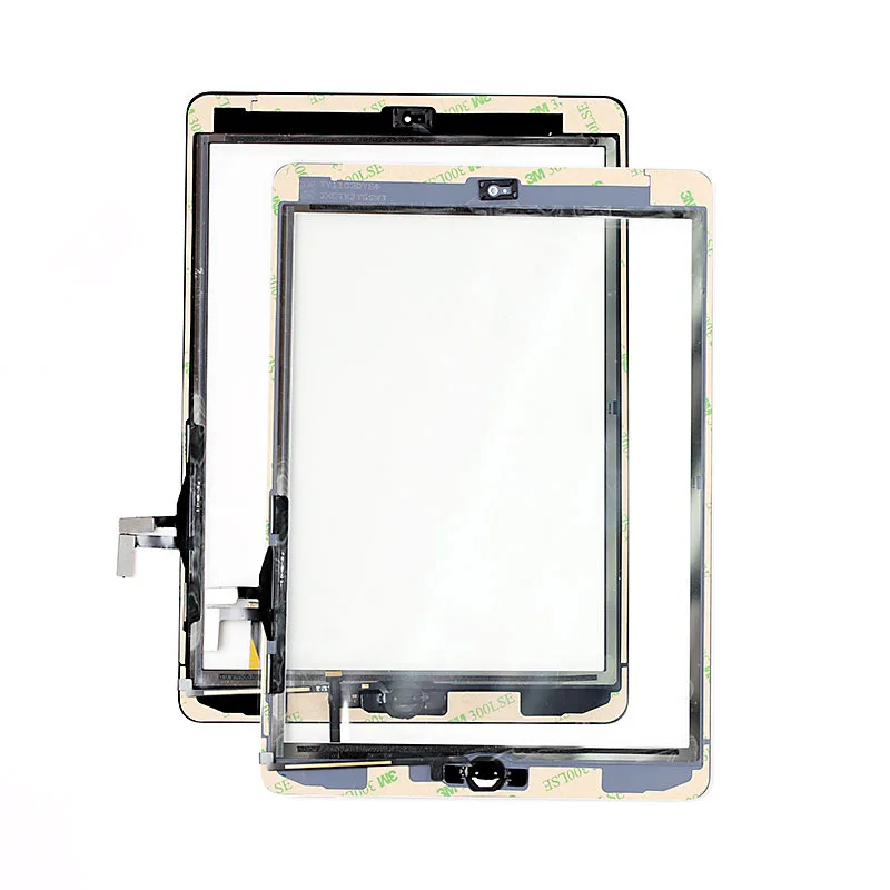 Для IPad Air 1-го поколения сенсорный экран дигитайзер замена стекла модель A1474 A1475 A1476 с домашней кнопкой держатель камеры