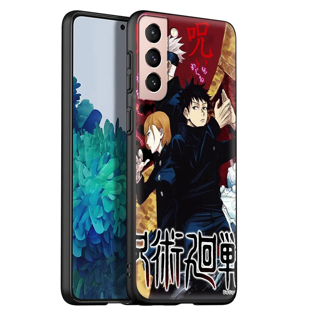 

Jujutsu Kaisen Silicone TPU Case For Samsung Galaxy S20 FE S21 S20 Ultra S10E S10 Lite S9 S8 Plus 5G Luxury Phone Coque