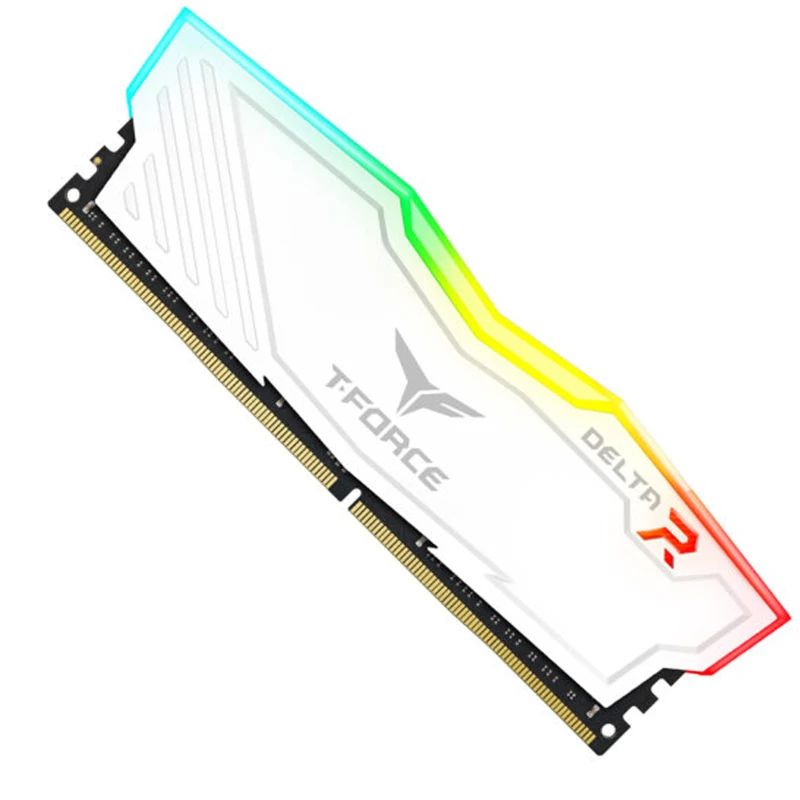 Игровой модуль оперативной памяти TEAMGROUP T-Force Delta RGB DDR4 16 ГБ 8 3200 МГц 3000 белый |