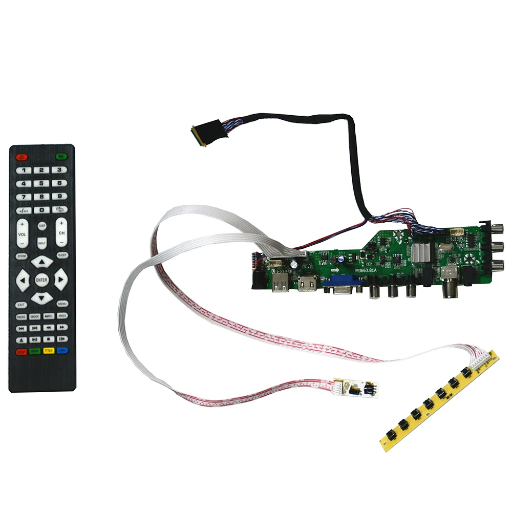 Флэш DVB-T флэш-панель для ЖК-контроллера LP171WX2(A4)(K5) 1440x900 Панель | Электроника