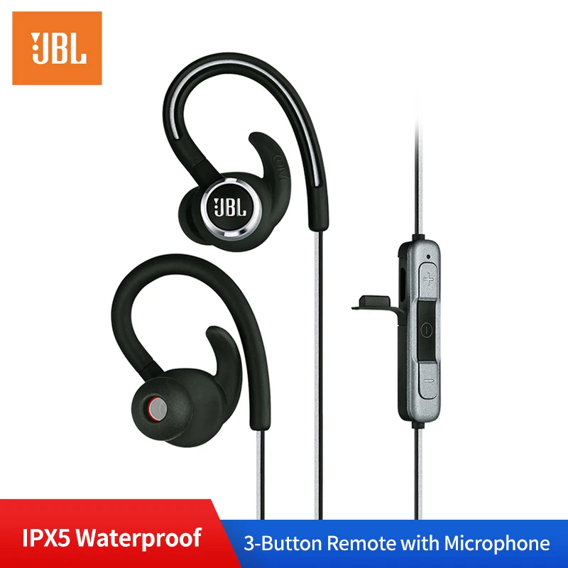 JBL 205BT Bluetooth Беспроводные спортивные наушники динамические ушные крючки Fone наушники JBL гарнитура для спорта Audifonos наушники