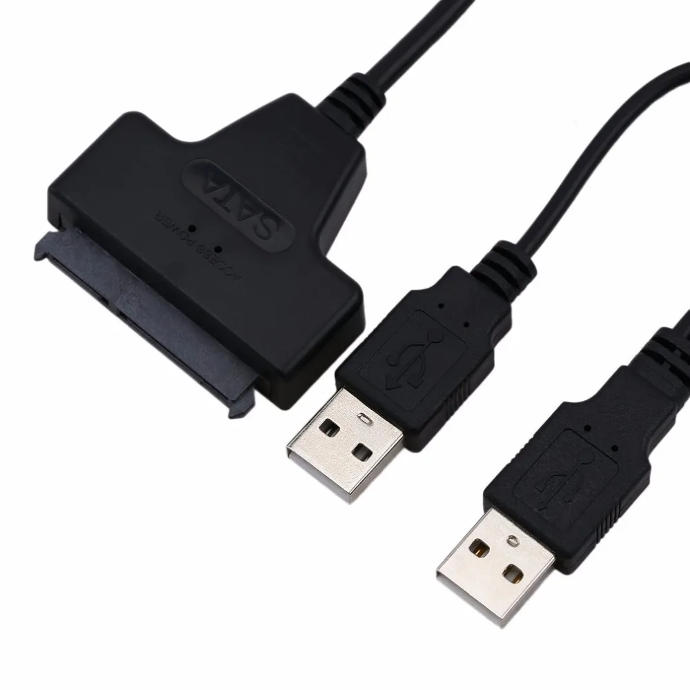 USB2.0 для SATA 22Pin кабель адаптер 2 5 &quotHDD жесткий диск ноутбука коннектор Прямая