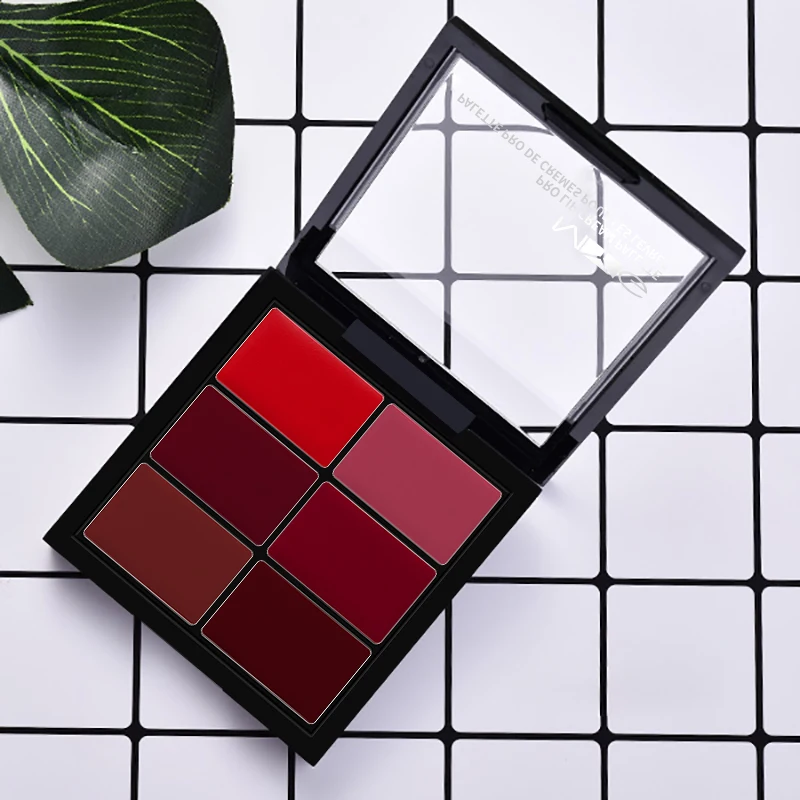 Высококачественная 6 цветов губная помада Pallete увлажняющий питательный долгая-прочная водостойкая помада для женщин danger on hold diva Lips