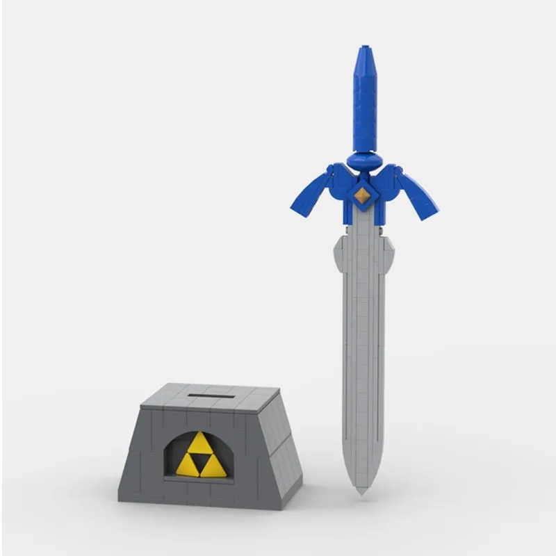 Buildmoc Idea игра Nintendoed фигурки зельдаин оружие из темных звеньев мастер меч