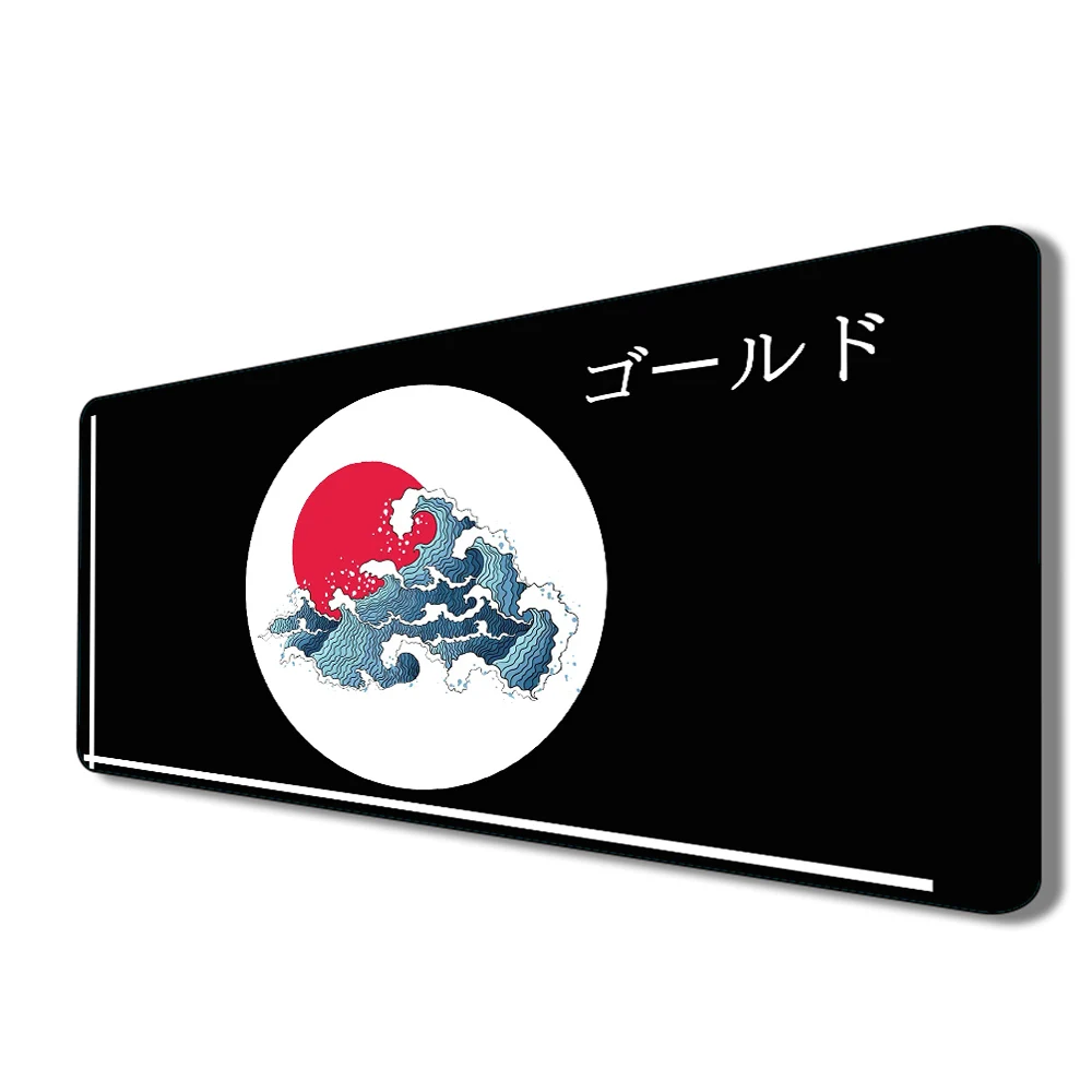 

XGZ Japan Hot Big Wave Mouse Pad Xxl Gamer Notebook Gaming Accessories Computer PC Keyboard Mat Office Mouse Pad Gaming Desk