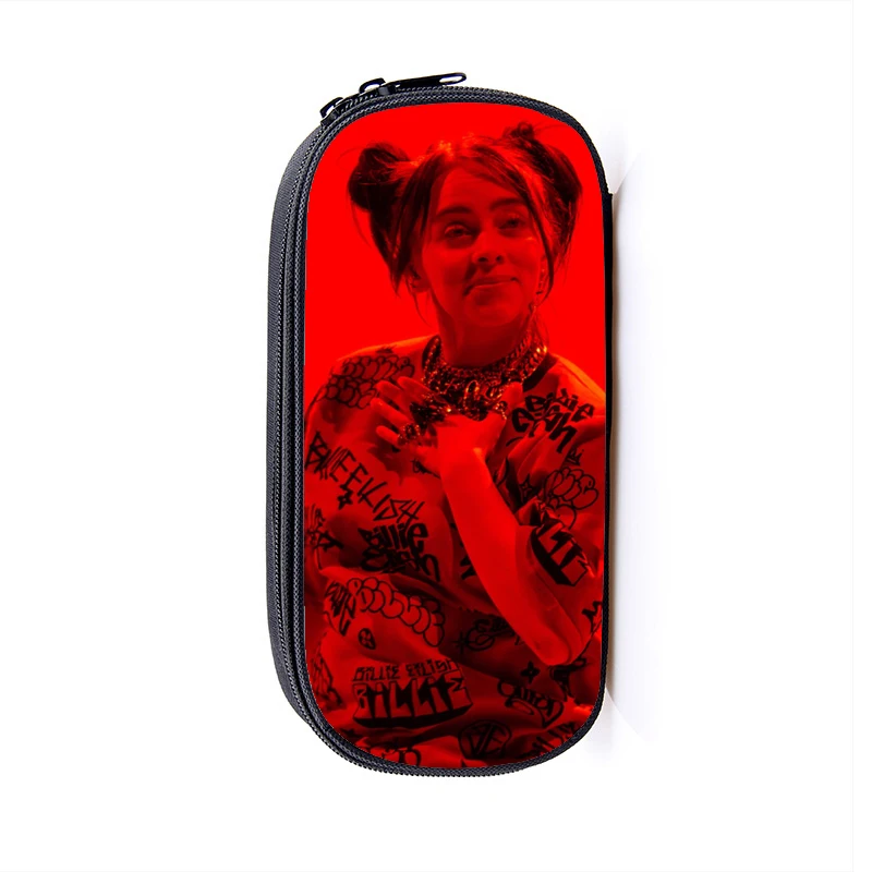 30 Косметичка Billie Eilish, чехол для карандашей s BE, женские косметички, сумка для девочек-подростков, футляр для карандашей, чехол bille elish, школьные принадлежности - Цвет: 30