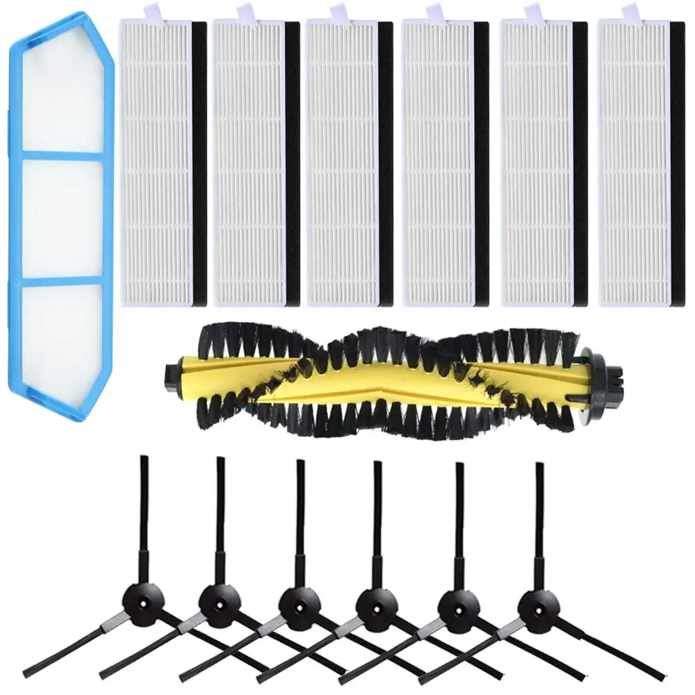 

Vacuum Cleaner Main Roller Brush hepa Filter Side Brushes For Polaris PVCR 0726W 0926W 0826 Robot Vacuum Cleaner Parts Brushes