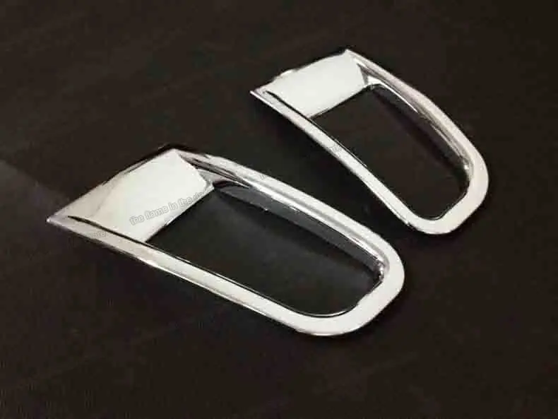 Lsrtw2017 Блестящая серебряная рамка из АБС пластика для заднего фонаря автомобиля