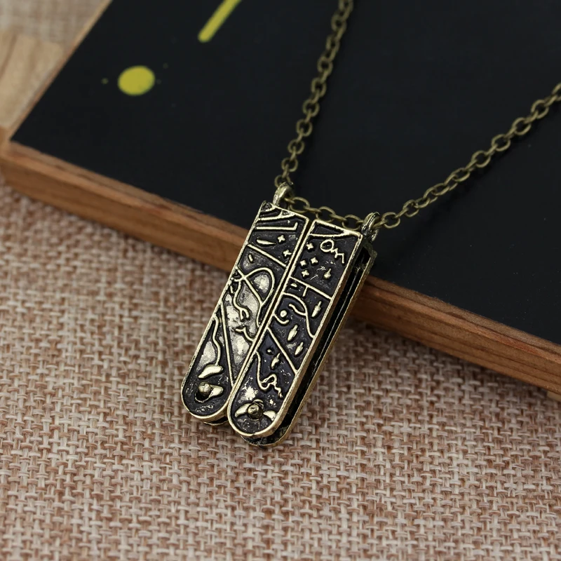 Винтажные Ювелирные изделия в стиле &quotЛолита&quot подвеска Брелок Гримм ожерелье