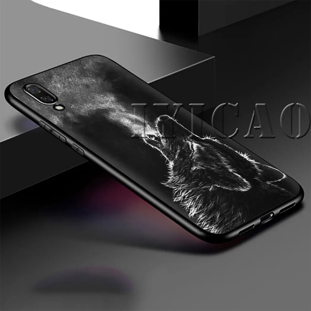 Мягкий чехол Wolf для huawei P20 Lite 2018 2019 Pro P30 P Smart Z Plus | Мобильные телефоны и аксессуары