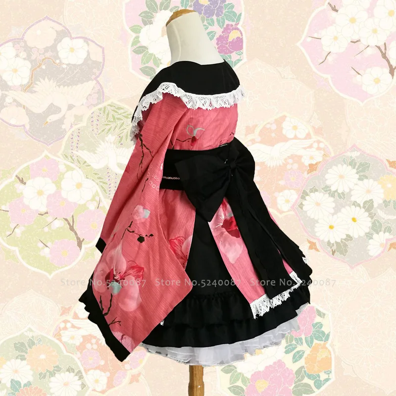 Женское японское аниме кимоно Geisha юката кавайное чайное платье вечерние платья