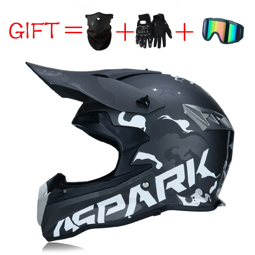 Racing Motocross For Motorcycle Off-Road Helmet protective Casco Moto Full Face DOT Capacete Unisex | Helmets