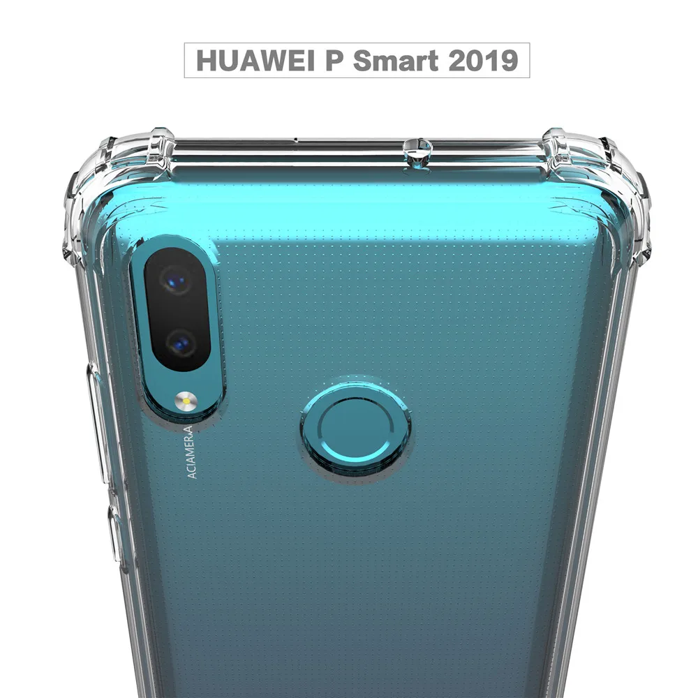 Мягкий чехол для телефона HuaWei P Smart 2019 ультратонкий защитный противоударный