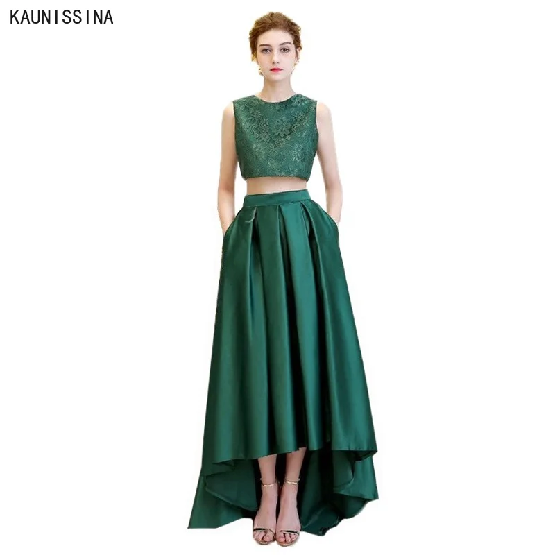 

KAUNISSINA Elegant Cocktail Dresses Women Charming Asymmetrical Sleeveless Formal Party Gowns Robe De Cocktail Homecoming Dress