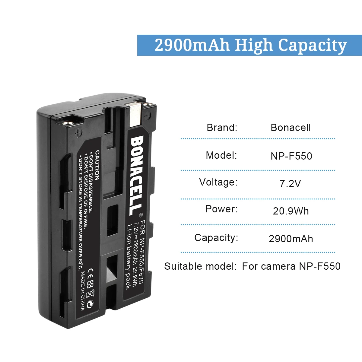 Аккумулятор Bonacell 2900 мА · ч NP-F570 NP-F550 NP F550 F570 F530 F330 для камеры Sony CCD-TR910 CCD-TR917 CCD-TRV110K