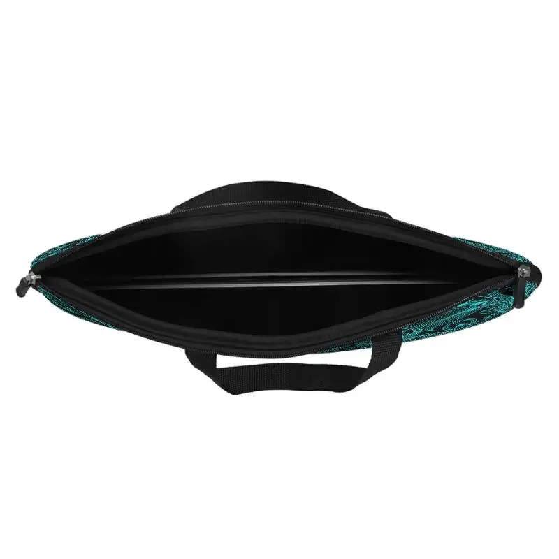 

Mandala Flower Paisley Laptop Sleeve Trendy 3D Notebook Bag Slim Neoprene Fabric Notebook Briefcase for businessmen Office Staff