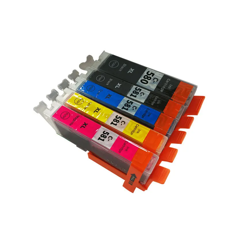 Совместимые чернильные картриджи vilaxh PGI580 CLI581 для Canon Pixma TS6150 TR7550 TS8150 TR8550 TS9150 TS9155 |