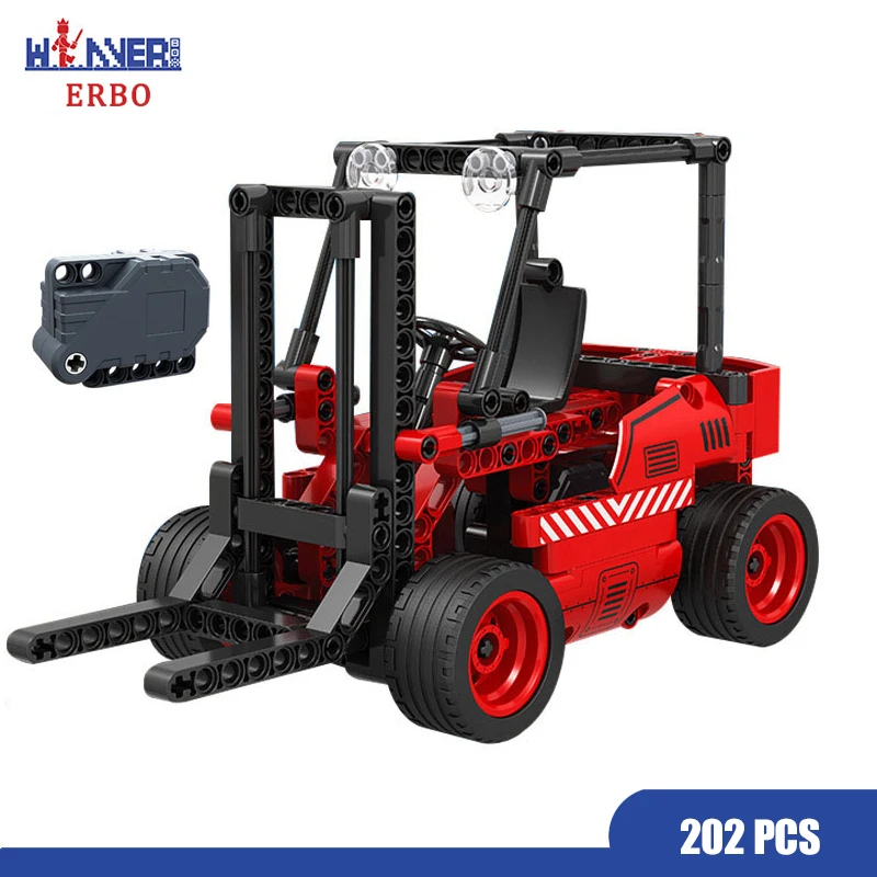 202 шт. Детский конструктор Автопогрузчик| |